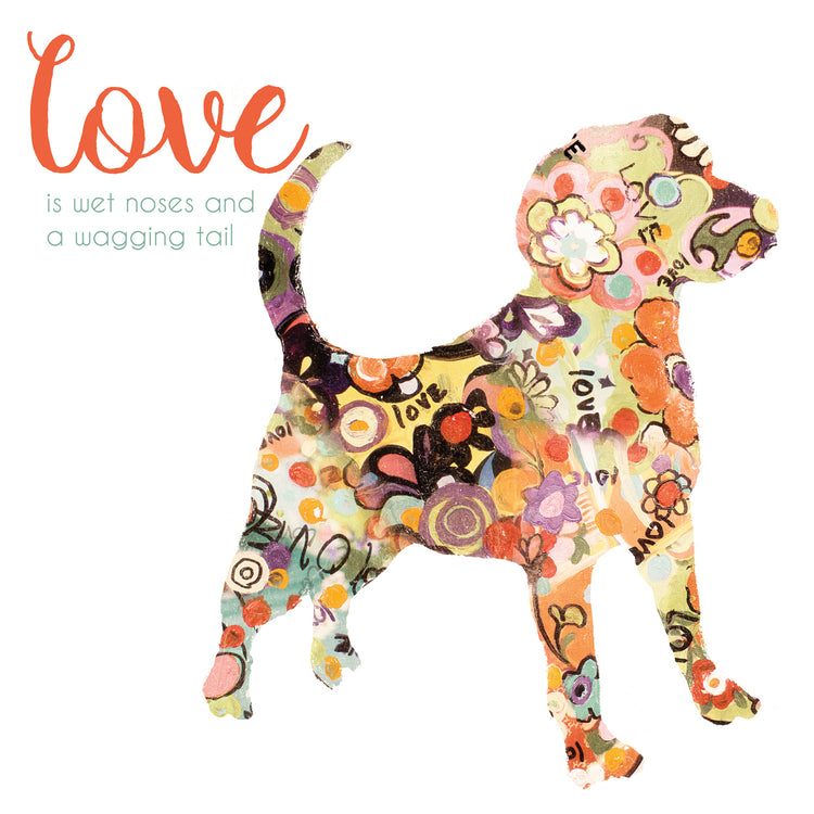 Amor de mascotas II Lienzo