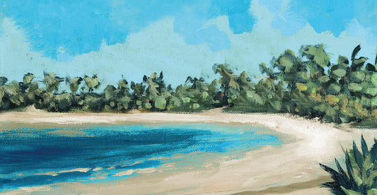 Beach Shore Canvas Print