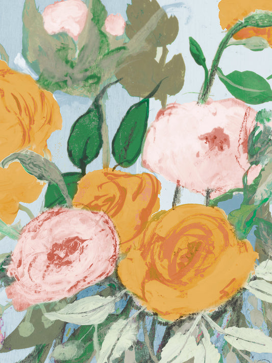 Summer Roses Canvas Print