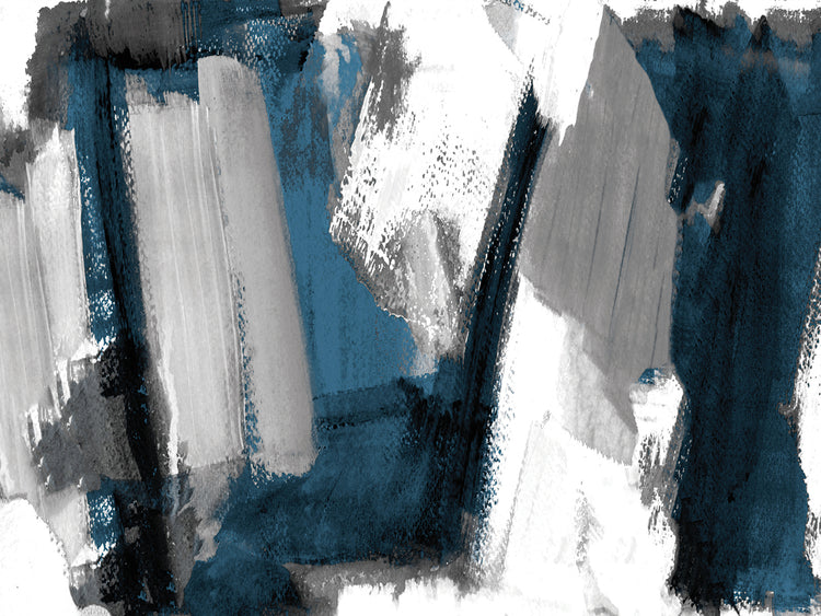 Silver And Dark Rhythm I