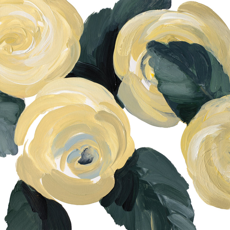 Flores silenciosamente audaces Lienzo