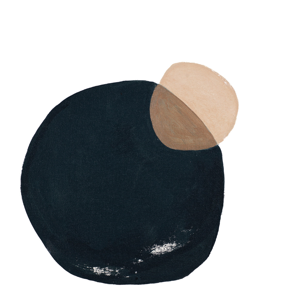Abstracción circular Lienzo