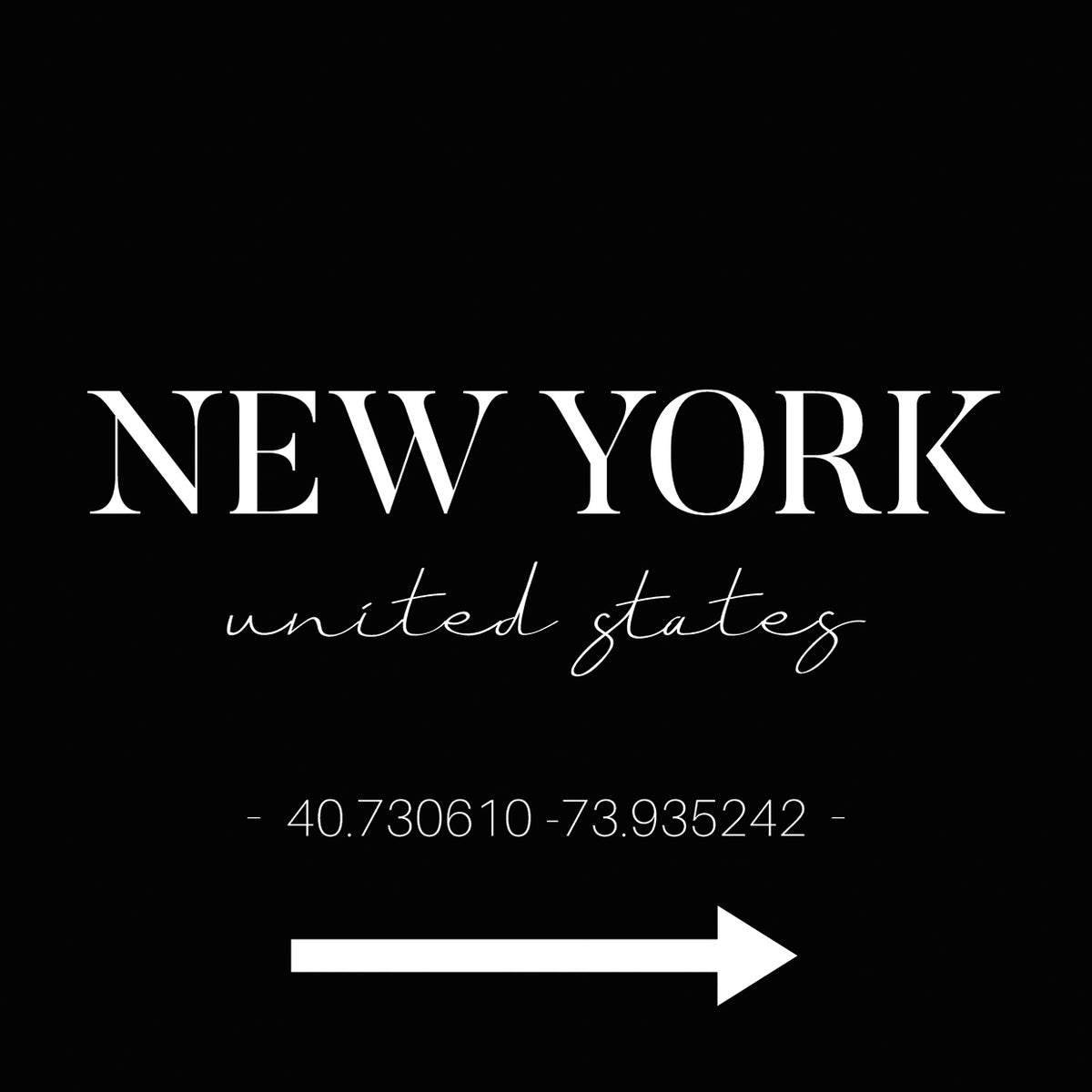 New York Sign