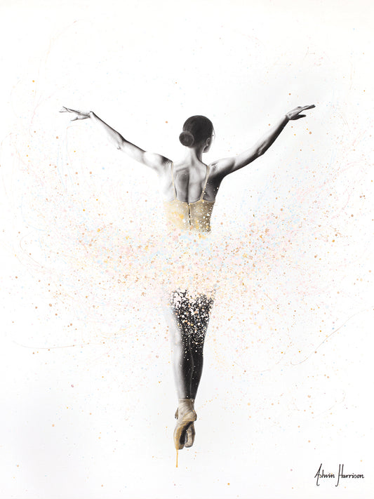 Viola Ballet Canvas Print