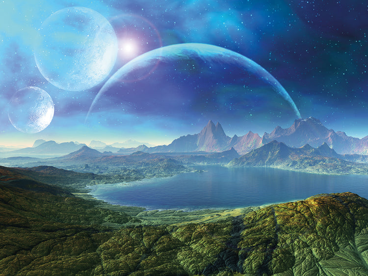 Fantasy Planet Landscape