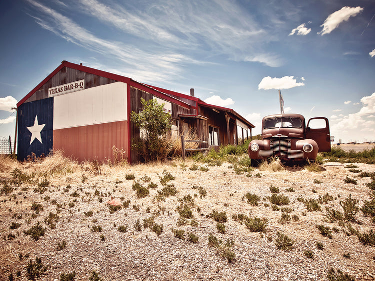 Texas Flag Truck Stop
