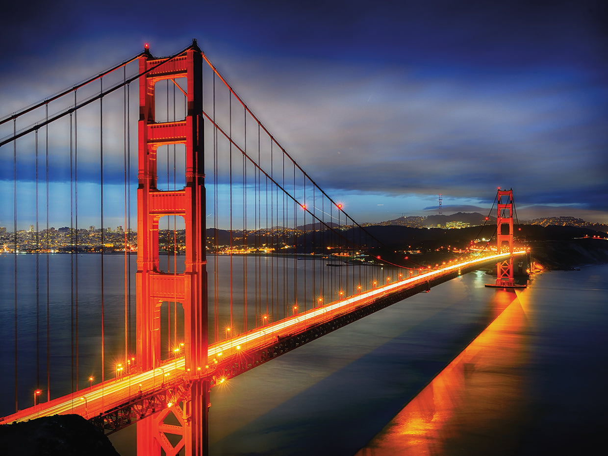 Hora dorada Golden Gate Lienzo