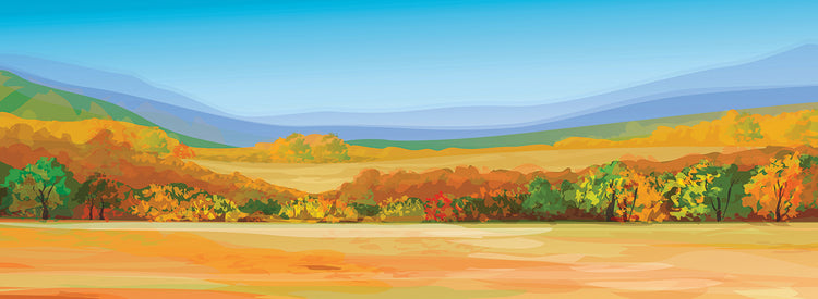 Autumn Valley Panorama