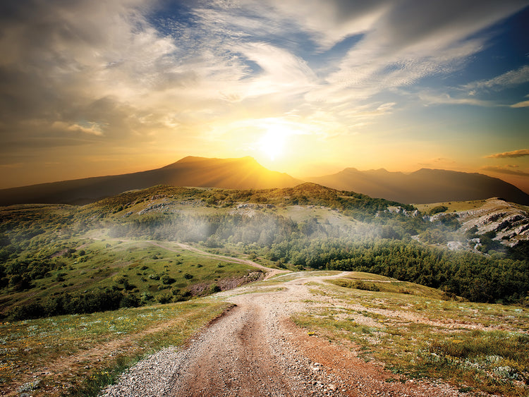 Crimean Autumn Sunset