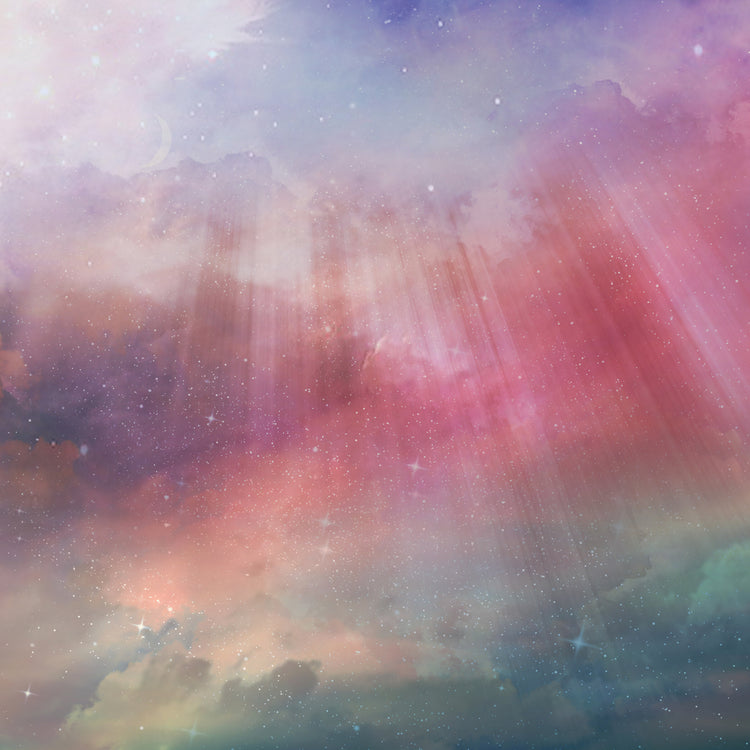 Rainbow Stardust Sky