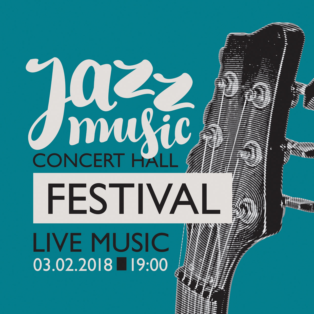 Jazz Music Festival Poster
