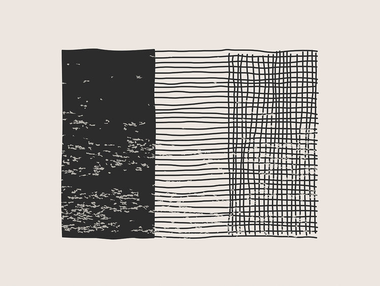 Dark Woven Flag Abstract