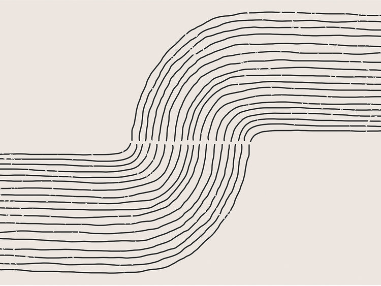 Changing Lanes Lines Abstract