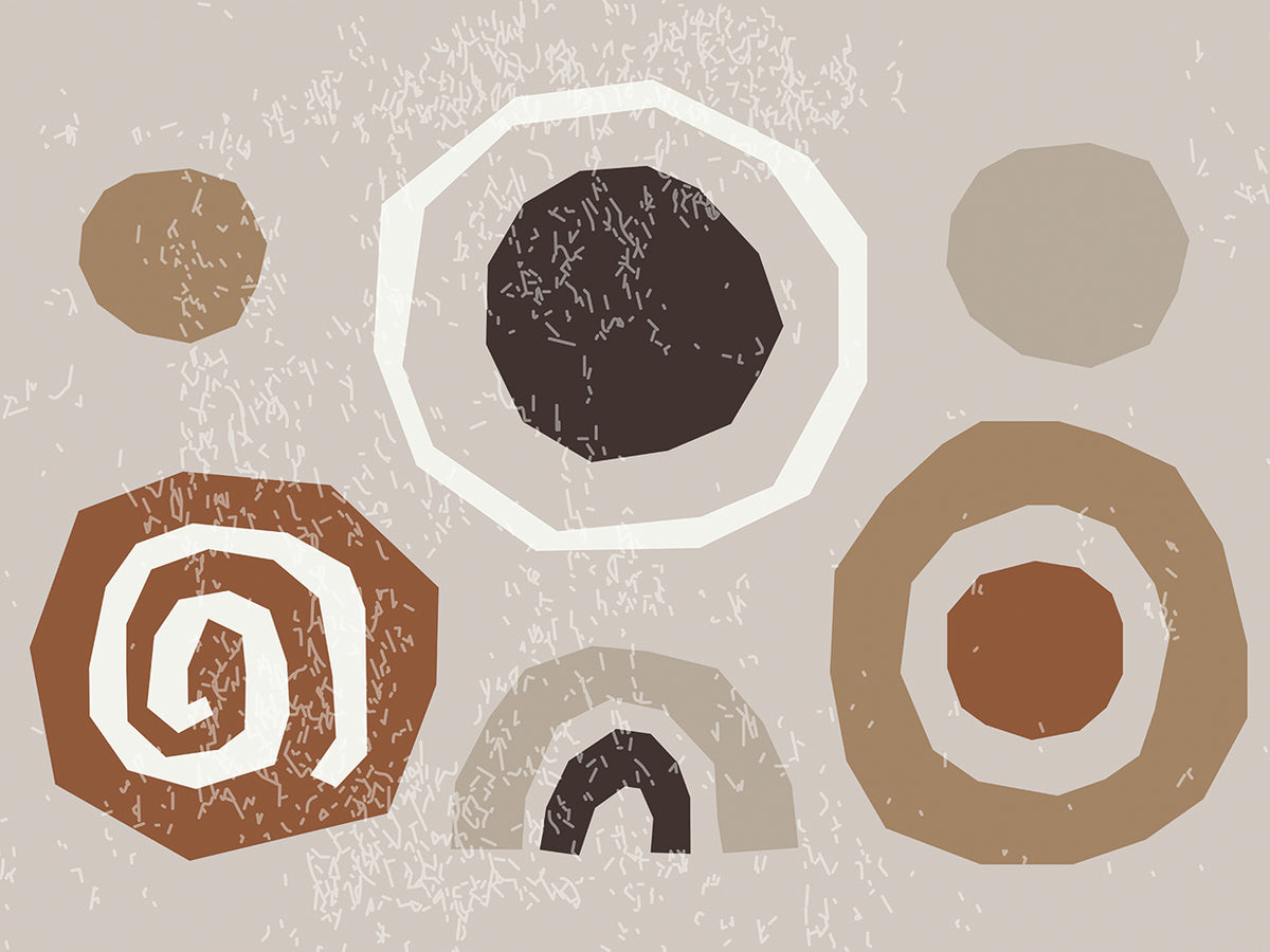 Spiral Stones Abstract
