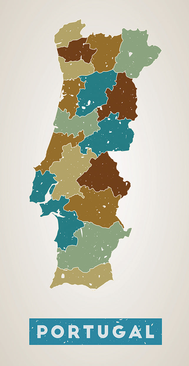 Portugal Regions Map