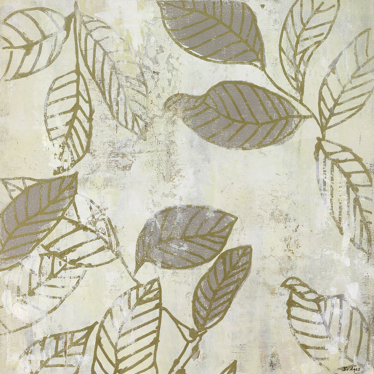 Graphic Leaves IV
