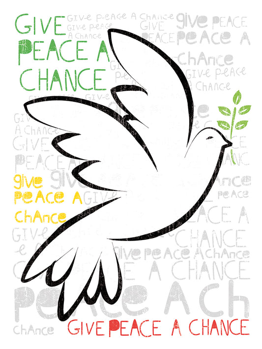 Give Peace a Chance Canvas Print