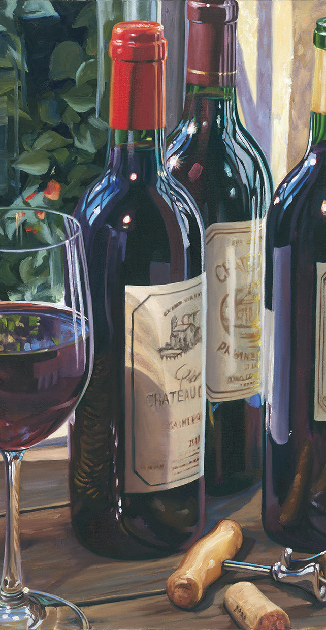 Detalle Vino II Lienzo