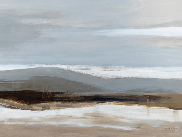 Paisaje de enero Lienzo
