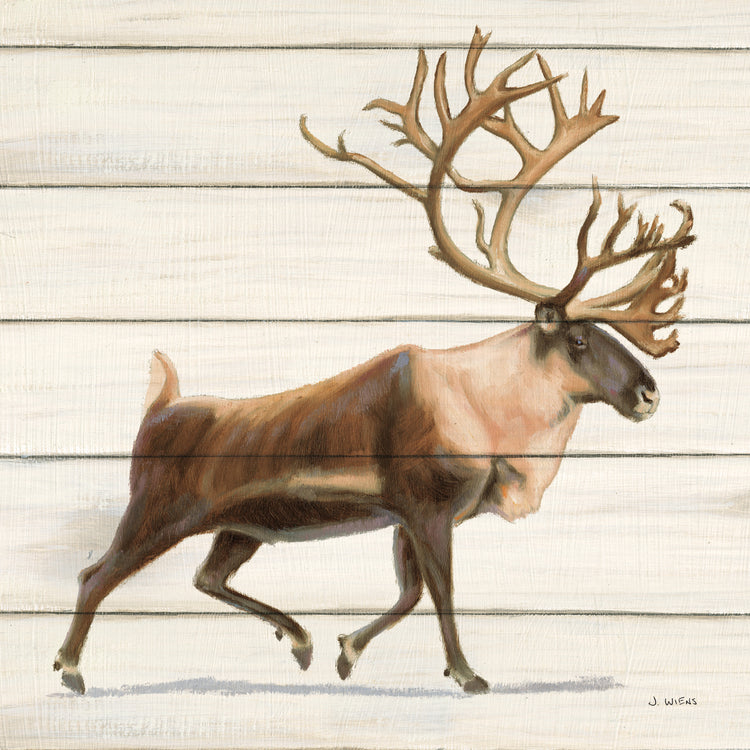 Northern Wild IV on Wood
