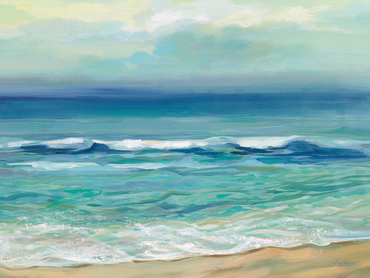 Amanecer junto al mar Lienzo