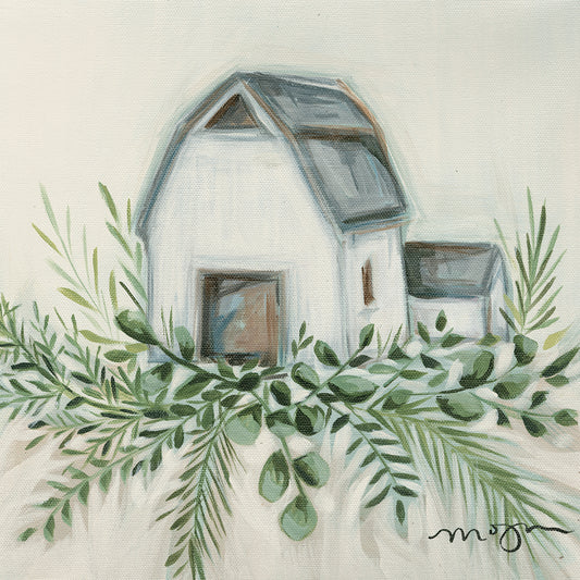Modern Barn Canvas Print