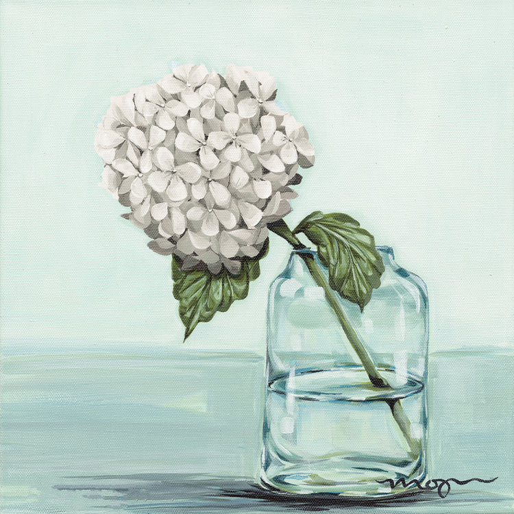 Pink Carnation in jar