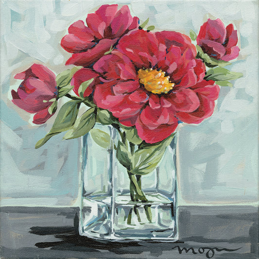 Bright Reds in Square Jar