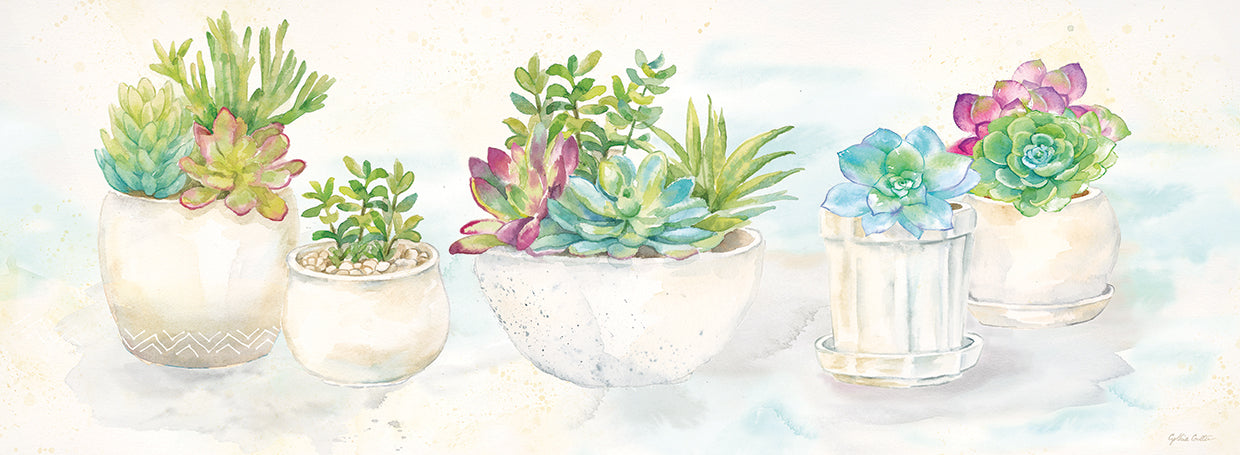 Sweet Succulents Panel