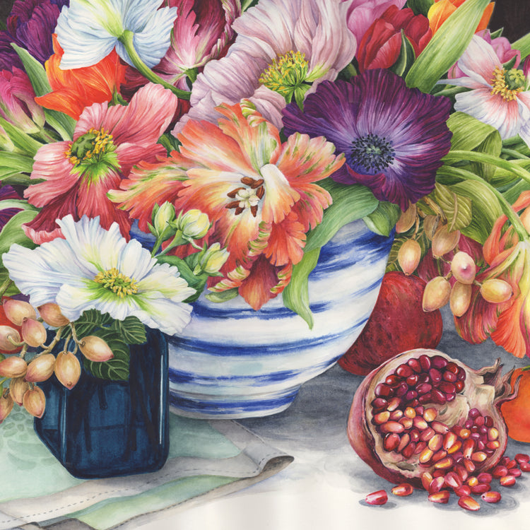 Vibrant Bouquet Still Life