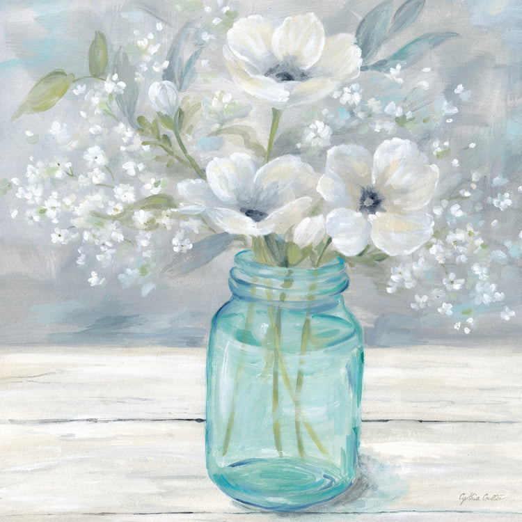 Vintage Jar Bouquet I