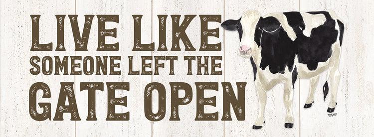 Farm Life Panel Live Like Gate