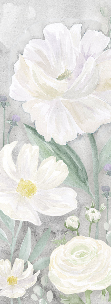 Reposo pacífico Panel gris II Lienzo