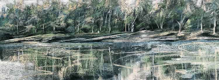 Pastel Landscape Study