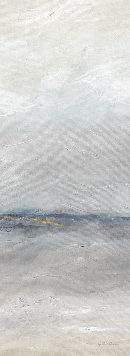 Panel Crystal Grey Bay II Lienzo