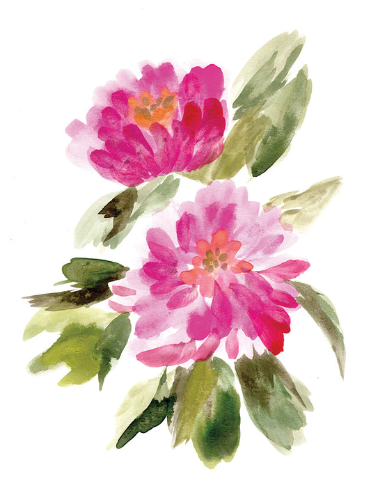 Farmhouse Florals VIII Canvas Print