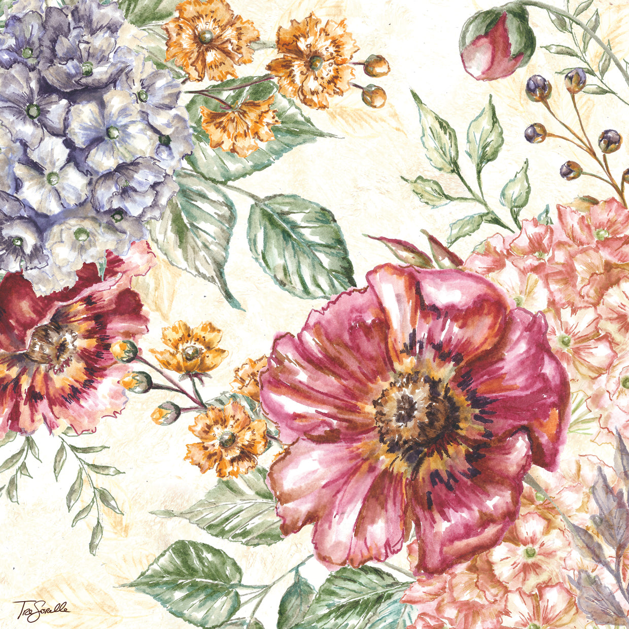 Wildflower Medley square II