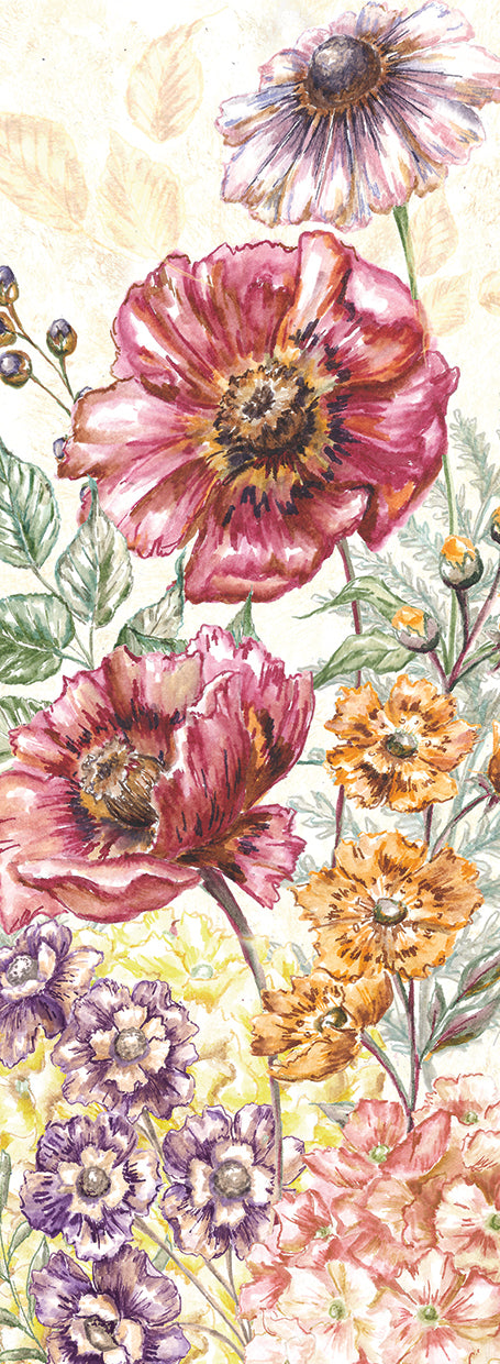 Wildflower Medley panel cream II