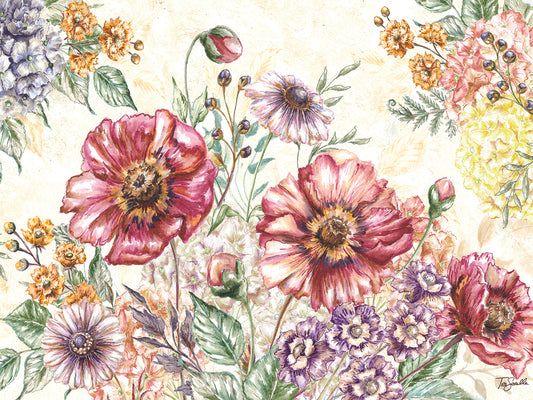 Wildflower Medley Landscape Canvas Print