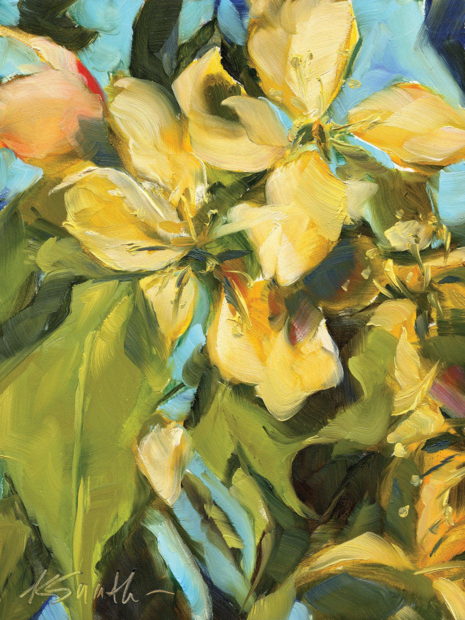 Golden Floral