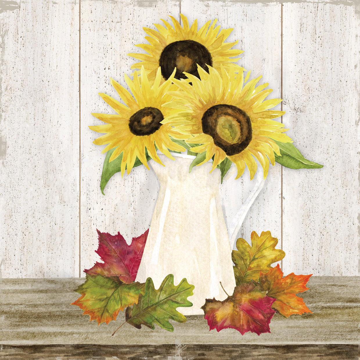 Fall Sunflowers II