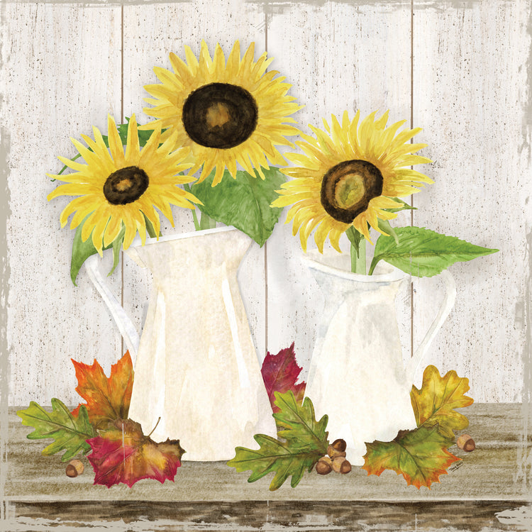 Girasoles de otoño IV Lienzo
