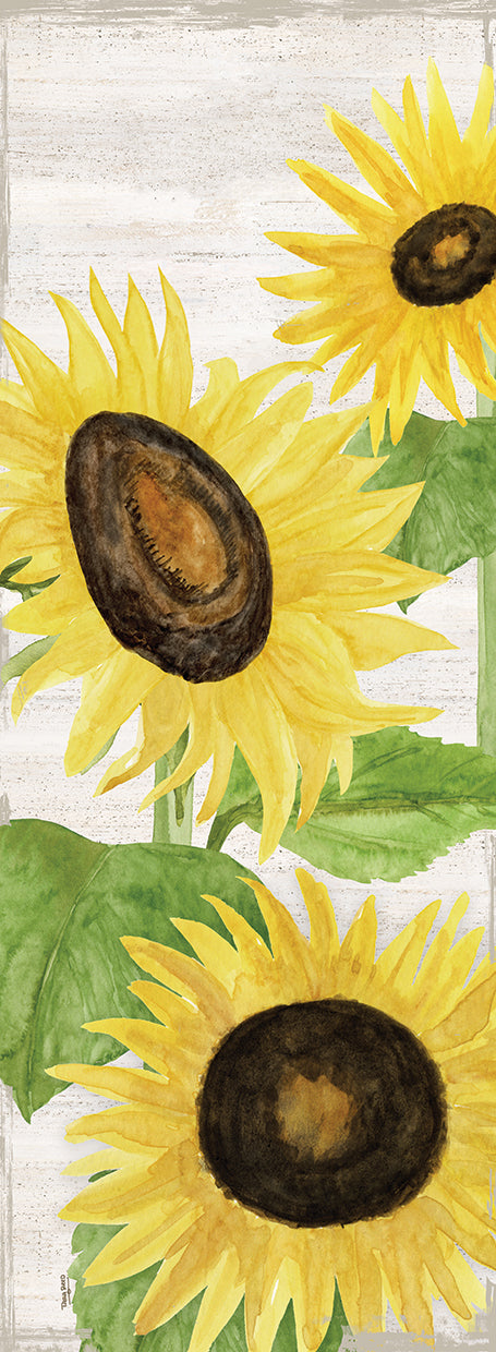 Fall Sunflowers panel II Canvas Print