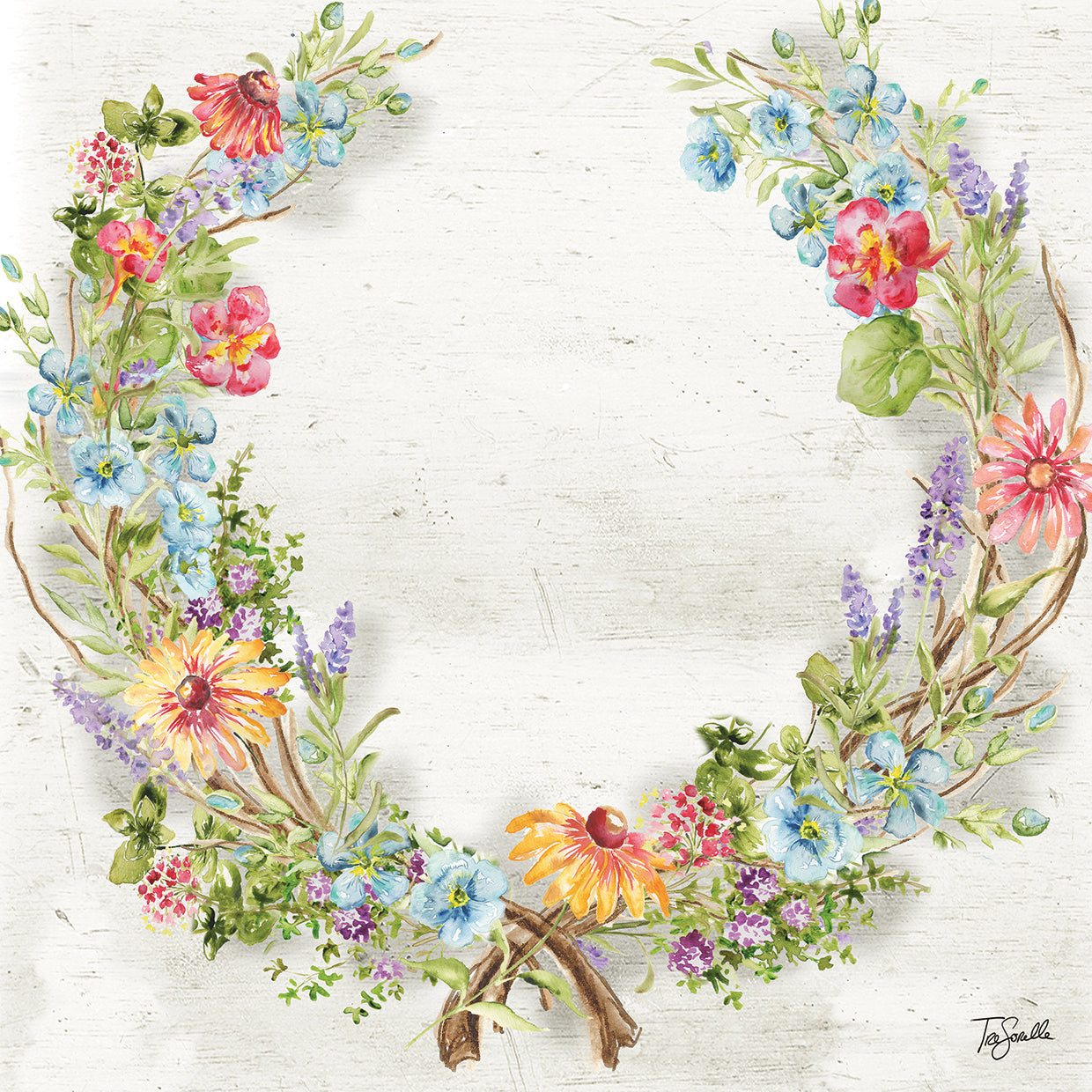 Herb Blossom Wreath