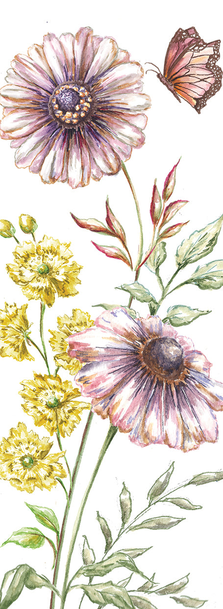 Wildflower Stem panel V