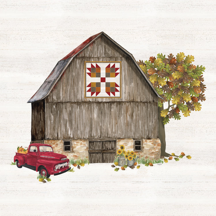Fall Barn Quilt III