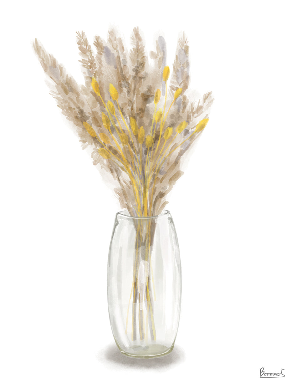 Dried Flower yellow III
