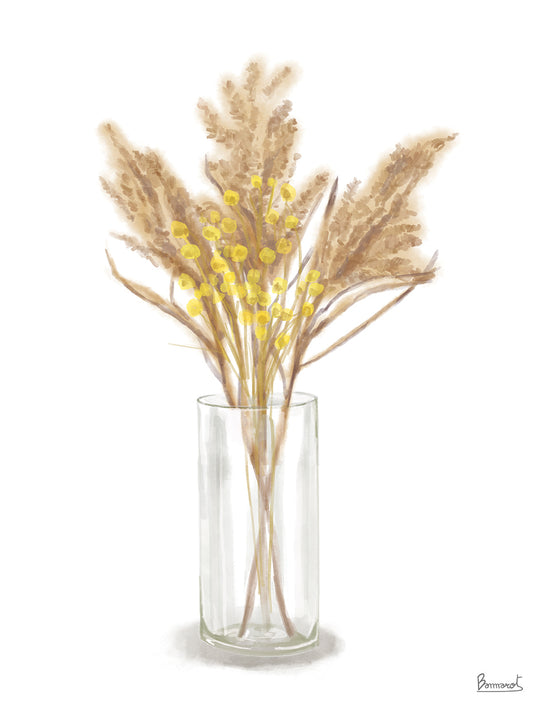 Dried Flower yellow IV