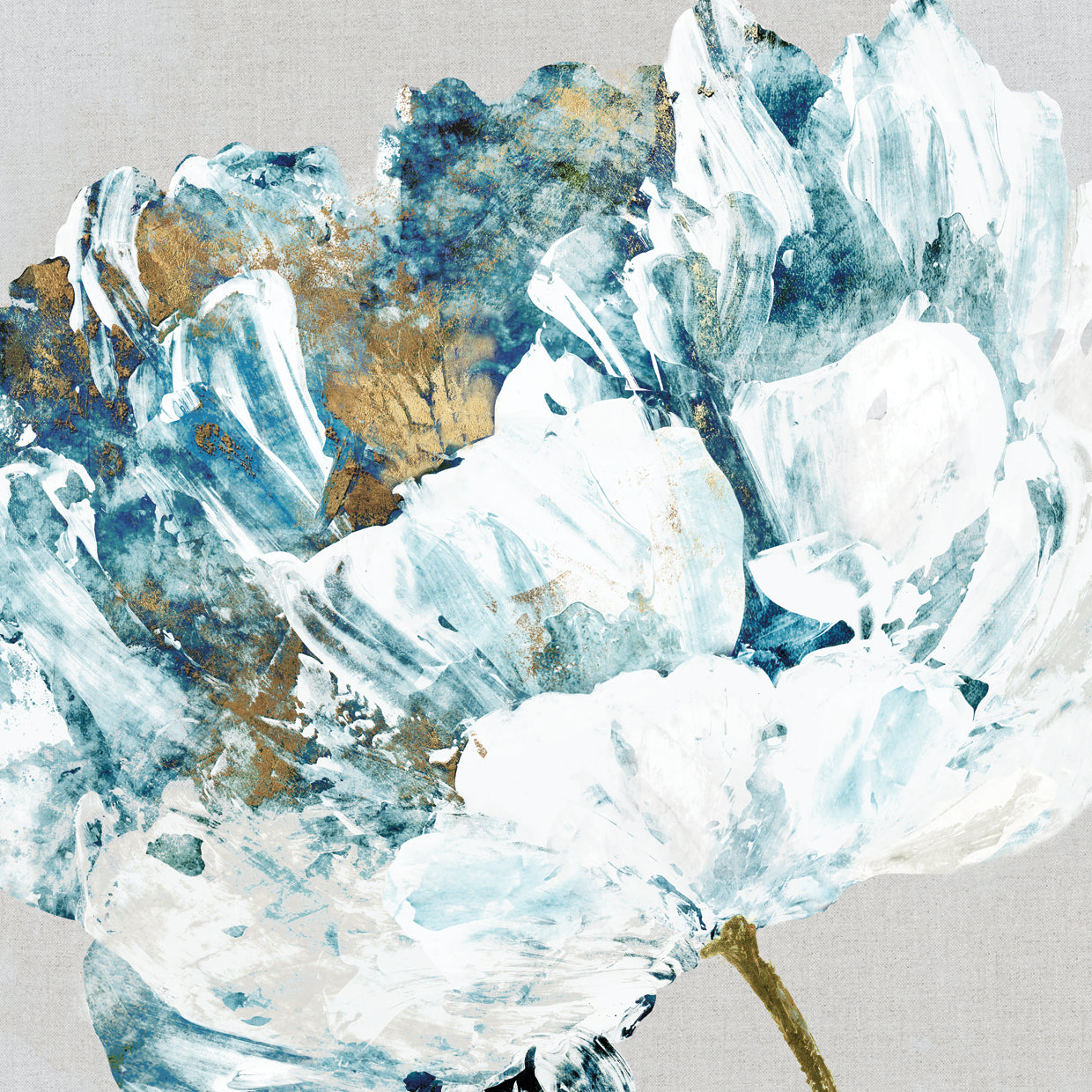 Rhinestone Flower II