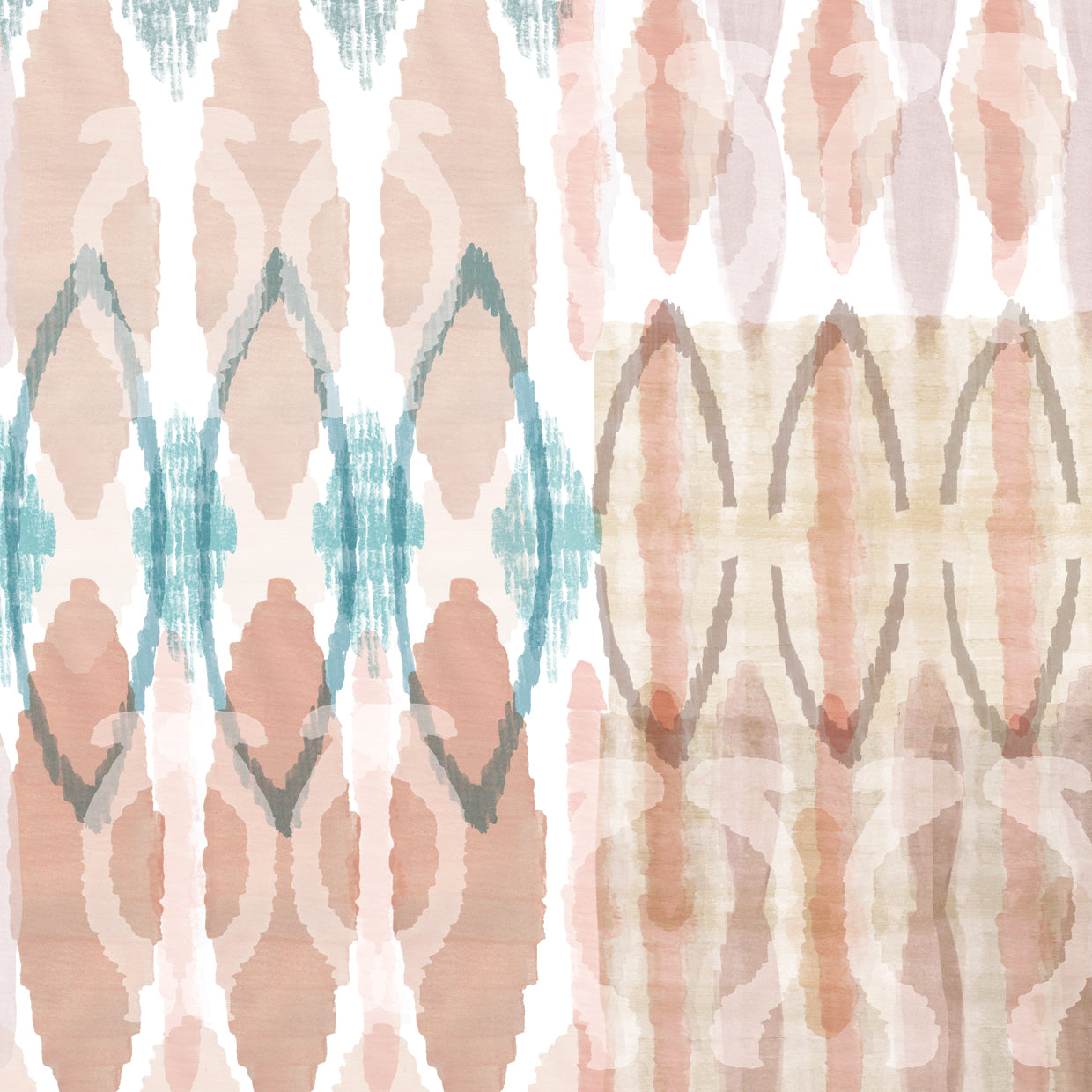 Terracotta Ikat III